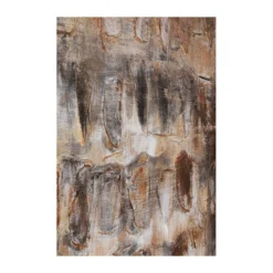 Abstract schilderij bruin beige - Kare Design Shadows Brown