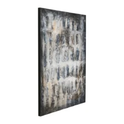 Abstract schilderij grijs beige - Kare Design Shadows Grey
