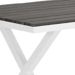 Aluminium tuinset 6 persoons - Brafab Leone Set