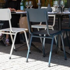 Aluminium tuinstoel stapelbaar - Zuiver Back To School Outdoor
