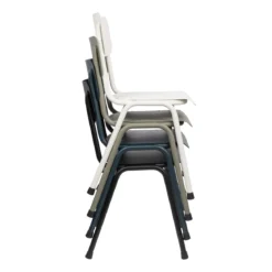 Aluminium tuinstoel stapelbaar - Zuiver Back To School Outdoor