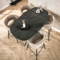 Bartafel deens ovaal - Giani Marble