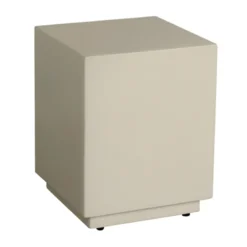 Beige bijzettafel beton 45 cm - Tower Living Portico