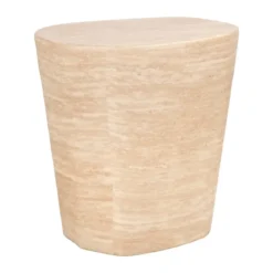 Beige bijzettafel travertin - Richmond Interiors Fictus