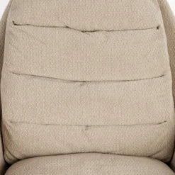 Beige fauteuil draaibaar - Zuiver Philly