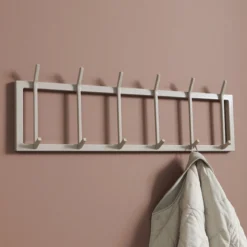 Beige kapstok met haken - Bodio Hal