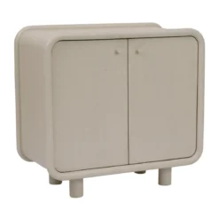 Beige kastje met ronde hoeken - Bodio Luca