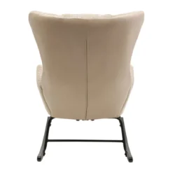 Beige schommelstoel - Kare Design Romeo