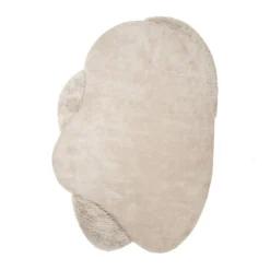 Beige vloerkleed organisch - By-Boo Praia