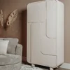 Beige wandkast organisch 100 cm - Tower Living Alviano