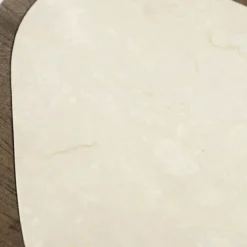Bijzettafel hout met marmer - Eleonora Fred