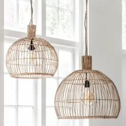 Bolvorm rotan hanglamp - Must Living Las Salinas
