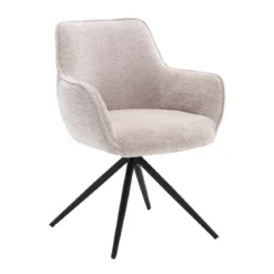 Boucle stoel draaibaar - Tower Living Fondo