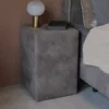 Boxspring nachtkastje antraciet - Lavis Brenn