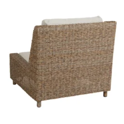 Buiten fauteuil van synthetisch rotan - Brafab Sandkorn
