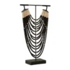 Decoratie ketting op standaard - Must Living Statue Magic Black