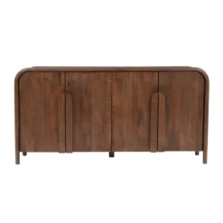 Design dressoir hout met ronde hoeken - Bodio Davie