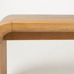 Design eetbank gebogen eiken - Zuiver Brave