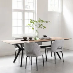 Design eettafel teak hout - DTP Home Metropole