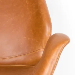 Design fauteuil leer - Zuiver Nikki