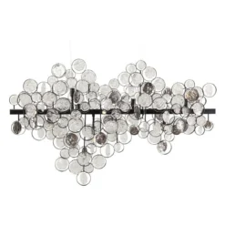 Design hanglamp eettafel glas - Kare Design Clouds Clear