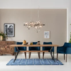 Design hanglamp eettafel glas - Kare Design Clouds Clear