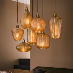 Design hanglamp 7 lichts - Santa V-Shape Pattern