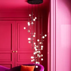 Design hanglamp zwart en messing - Kare Design Trapez