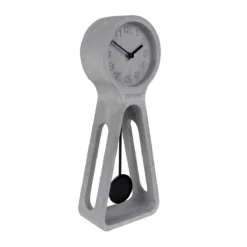 Design klok beton tafelmodel - Zuiver Pendulum Concrete