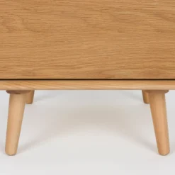 Design ladenkast gebogen hout - Zuiver Rise
