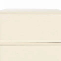 Design nachtkastje beige hout - Zuiver June