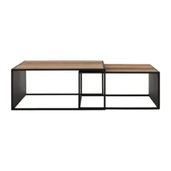 Design salontafel set teakhout - DTP Home Cosmo