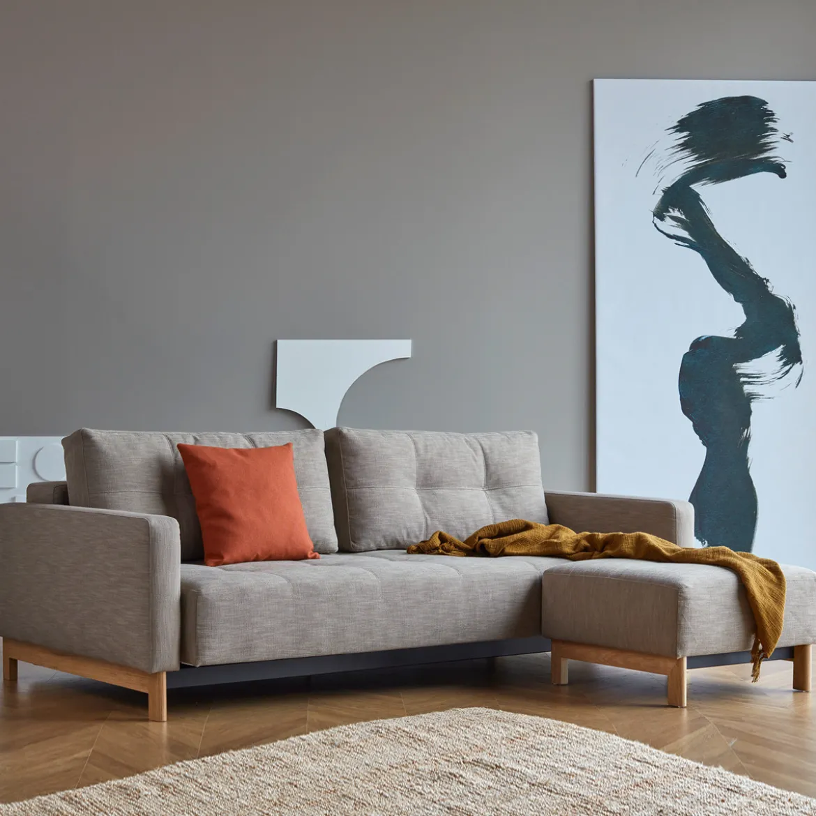 Design slaapbank eikenhout - Innovation Living Pyxis D.E.L.