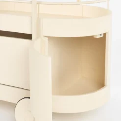 Design trolley kast beige - Zuiver Wim