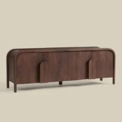Design tv-meubel hout met ronde hoeken - Bodio Davie