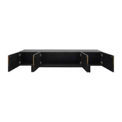 Design tv-meubel zwart met goud - Kare Design Prezioso