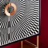 Design wandkast zwart-wit - Kare Design Electro