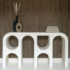 Design wandtafel organisch wit - Richmond Interiors Bloomstone