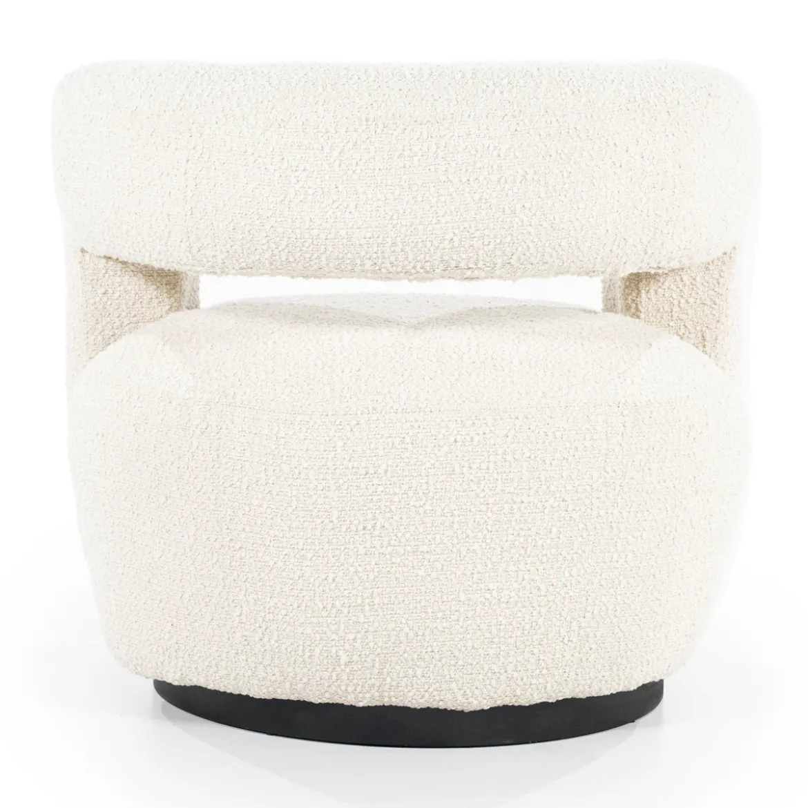 Draaibare fauteuil boucle - Eleonora Sharon