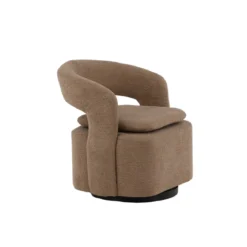 Draaibare fauteuil met open rug - Lavis Laurel