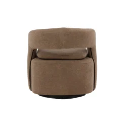Draaibare fauteuil met open rug - Lavis Laurel