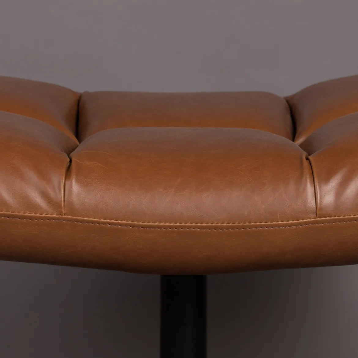 Draaibare hocker kunstleer - Dutchbone Bar