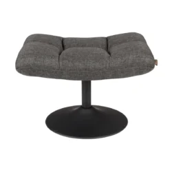Draaibare hocker stof - Dutchbone Bar