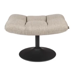 Draaibare hocker stof - Dutchbone Bar
