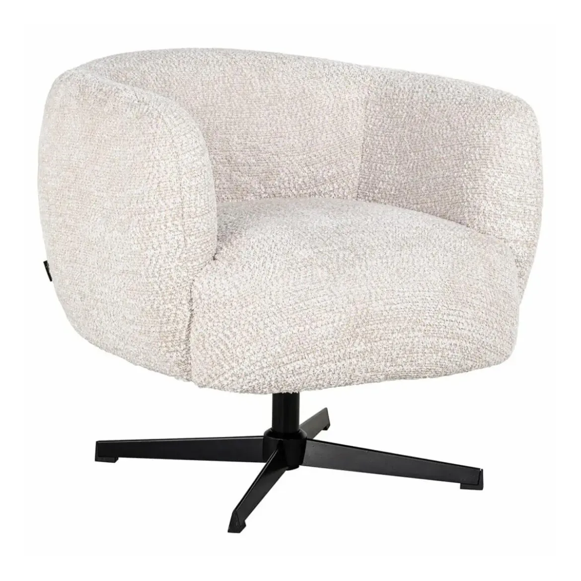 Draai fauteuil met ronde rug - Richmond Interiors Estelle