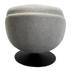 Draai fauteuil met voetenbank - Kare Design Standford