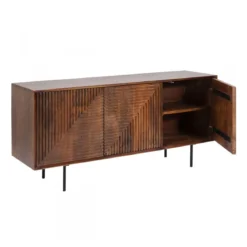 Dressoir donker hout - Kare Design Grooves