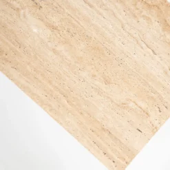 Dressoir donker hout met travertin blad - Eleonora Lio