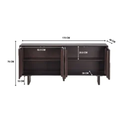 Dressoir met organisch patroon - Bodio Koto