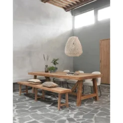 Eetkamerbank teak - DTP Home Classic Monastery